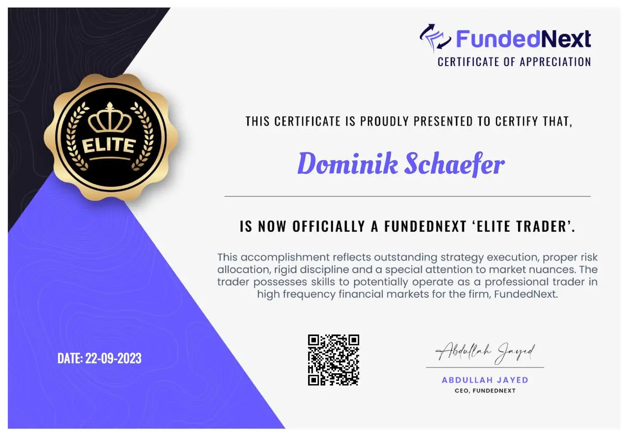 ELALIHOLDING Nachweis – Dominik SchäFer